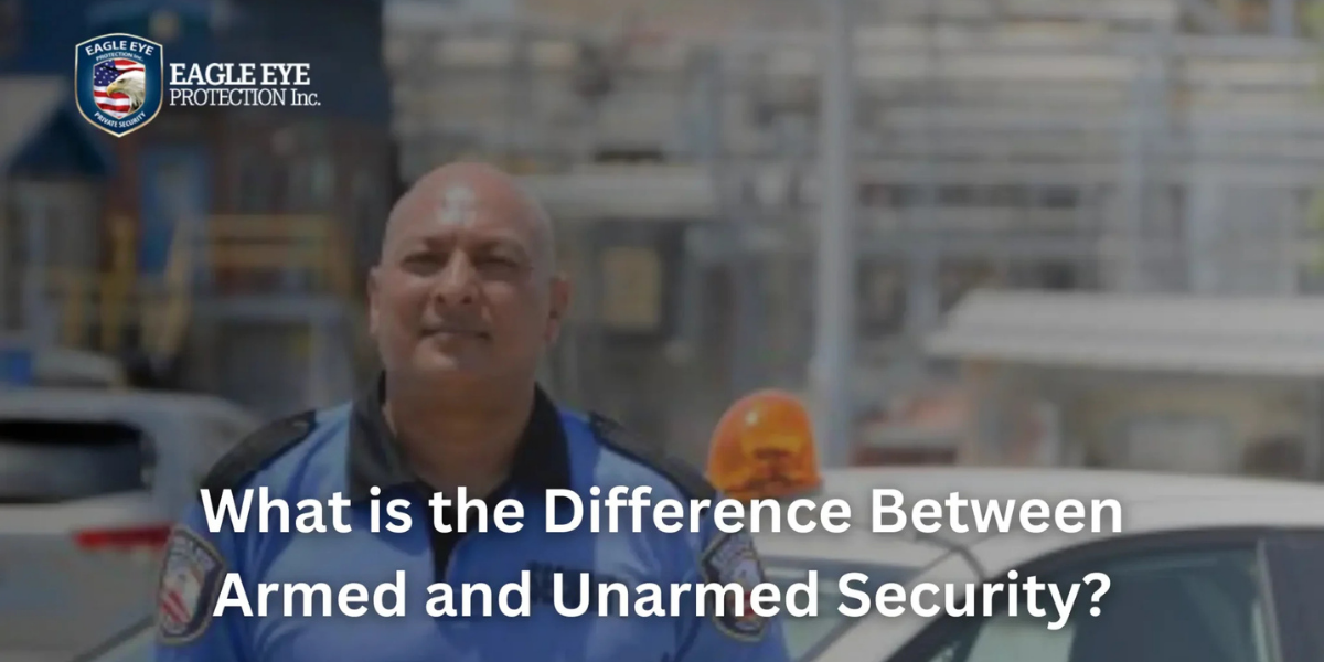 What is the Difference Between Armed and Unarmed Security?