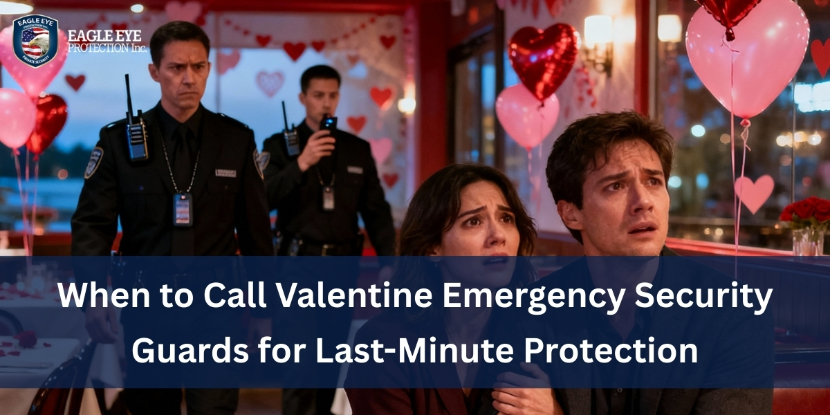 When to Call Valentine Emergency Security Guards for Last-Minute Protection
