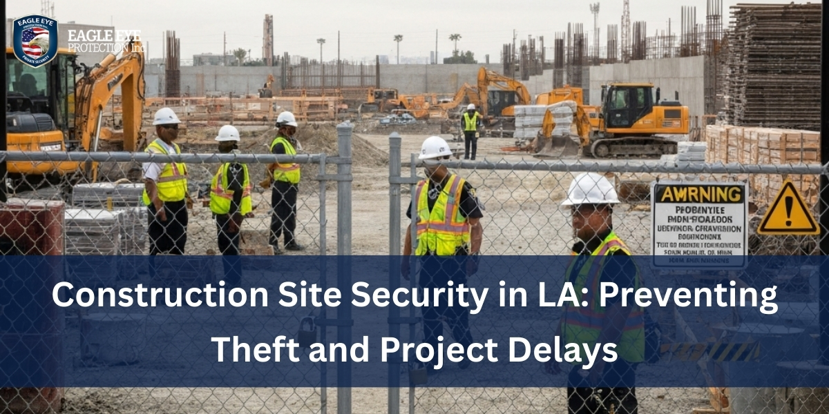 Construction Site Security in LA Preventing Theft and Project Delays
