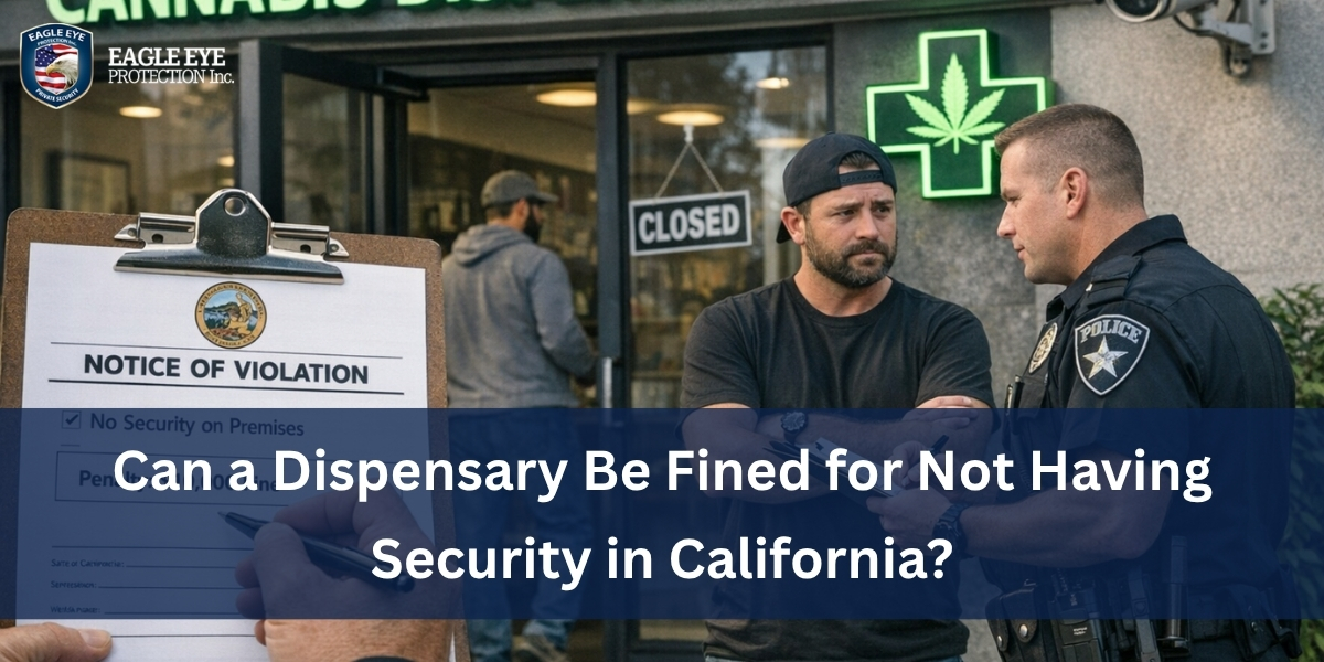 dispensary can be fined in California