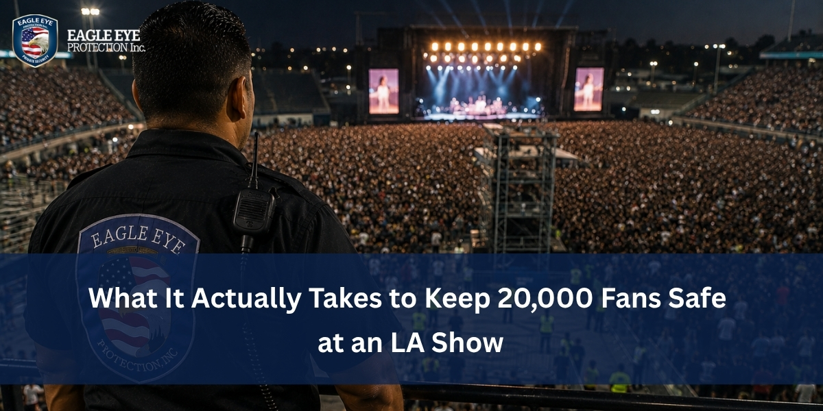 20,000 Fans Safe at an LA